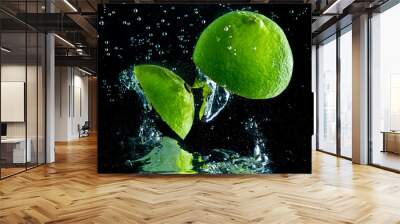 fruit splash Wall mural