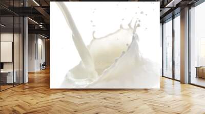 milk splash Wall mural