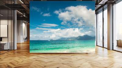 tropical beach Wall mural