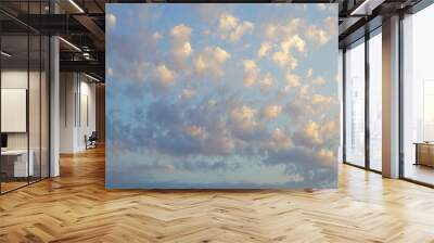 clouds in the sky Wall mural