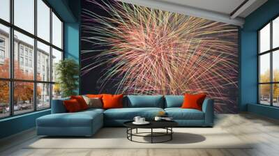 Fuegos artificiales Wall mural