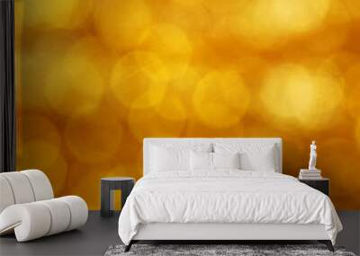 gold lights Wall mural