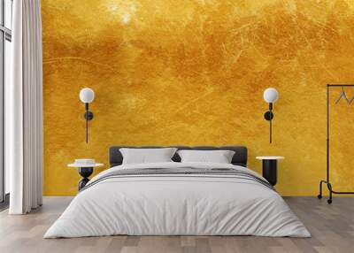 gold Wall mural