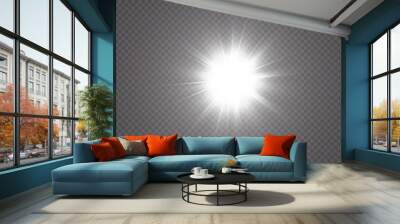 abstract light background Wall mural