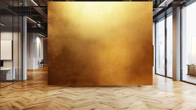 A high-resolution golden texture background with rich, metallic hues and a smooth, reflective surface. Wall mural