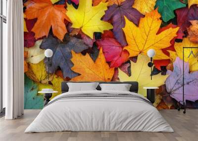 Autumn Leaves Wall mural