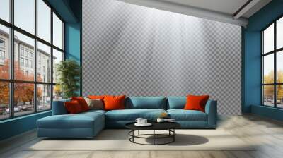 Vector spotlight. Light effect Wall mural