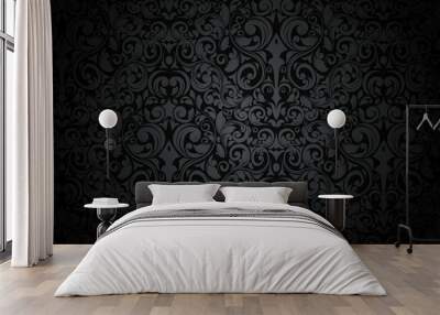 Dark Wallpaper Design Wall mural