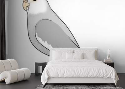 オカメインコ Wall mural