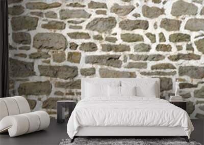 rows of stone Wall mural