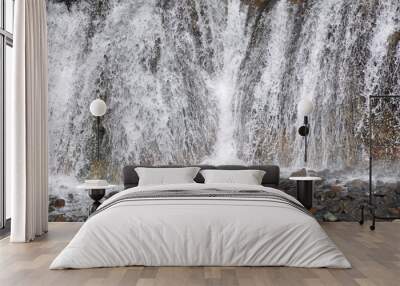 Waterfall background Wall mural