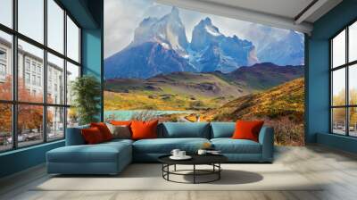 majestic day in patagonia Wall mural