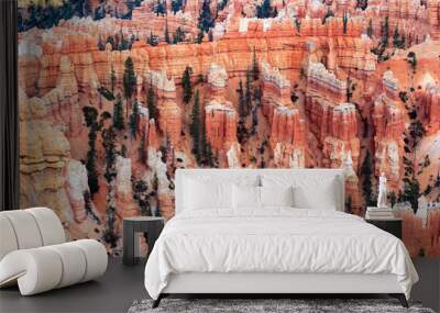 The sunset. Bryce Canyon Wall mural