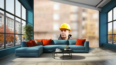 professional construction Wall mural