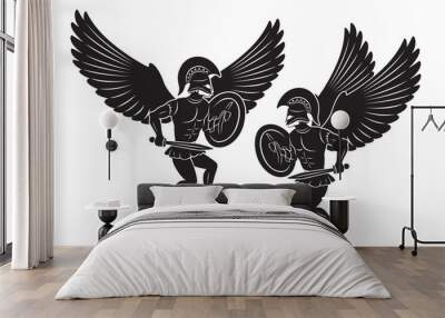 angel warrior Wall mural