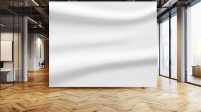 White fabric smooth texture surface background Wall mural