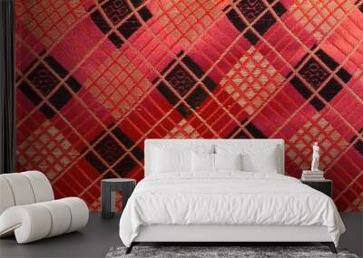 chinese pattern fabric Wall mural