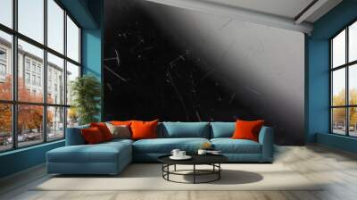 Scratched glass background surface Wall mural