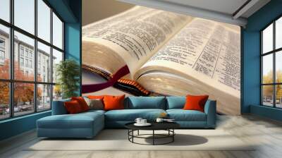 open bible Wall mural