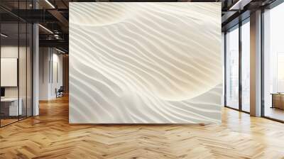 a white sand dune Wall mural