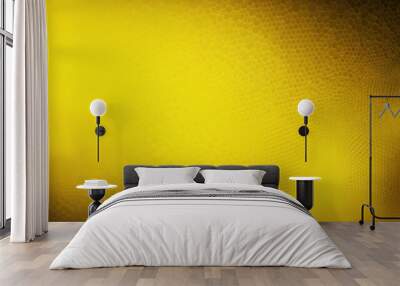 bright yellow texture background generative ai Wall mural