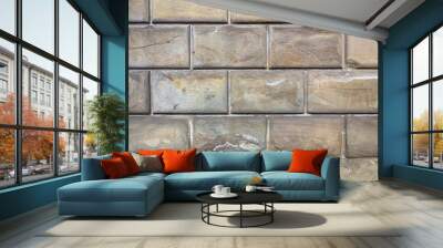 Old brick wall Wall mural