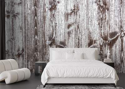 White wood texture Wall mural