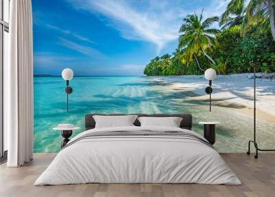 Maldives Islands Tropical Wall mural