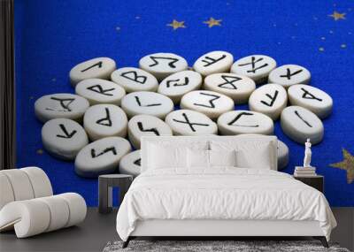 rune stones Wall mural