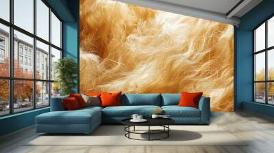 rough sheep wool background, beautiful wool texture background Wall mural