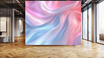 Pastell Hintergrund Farbverlauf Rosa Blau Lila Sanft Textur Abstrakt Seidenoptik Dekor Digital Art Design Wandkunst Moderne Elegante Atmosphäre Minimalistischer Stil Wallpaper Ästhetisch Grafik Wall mural