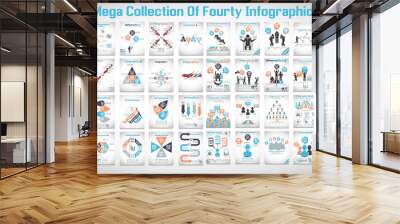 MEGA COLLECTIONS OF FOURTY BUSINESS  OPTIONS BANNER Wall mural