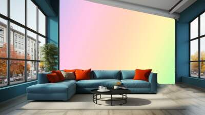 abstract colorful gradient background Wall mural