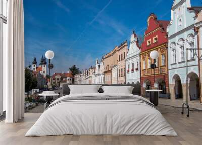 historical town square / Telč, Czech Republic Wall mural