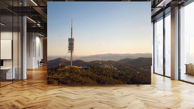 Teletower Torre de Collserola Wall mural