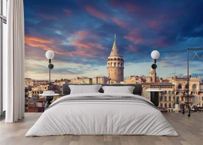 The Galata tower Wall mural