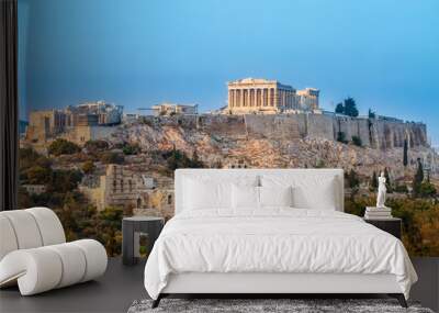 Parthenon, Acropolis of Athens, Greece Wall mural