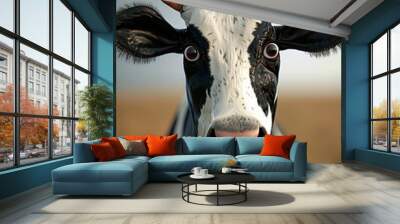 portrait of a cow Wall mural