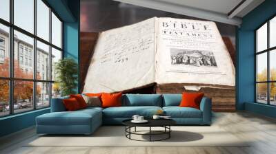 The Bible Wall mural