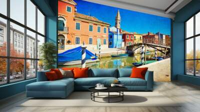 Burano - Venice Wall mural