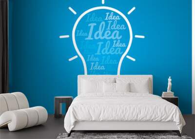 Conceptual idea Wall mural