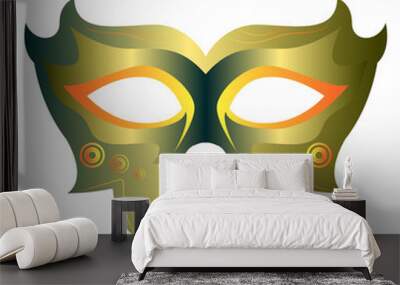 Mardi Gras theater mask icon Wall mural