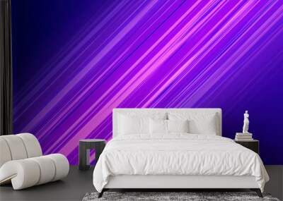 Speed colorful 3d illustration abstract anime background Wall mural