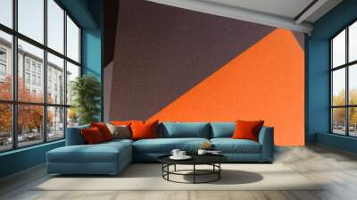 Color paper sheets Wall mural