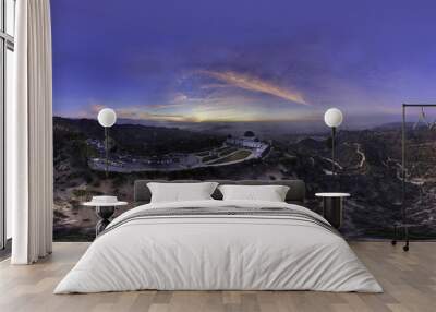 Los Angeles California 360 view Wall mural