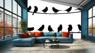 birds Wall mural