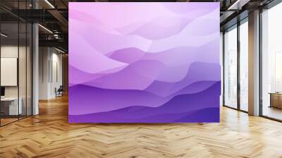 Light Purple abstract geometric texture - A stylish gradient triangular design for your business. Wall mural