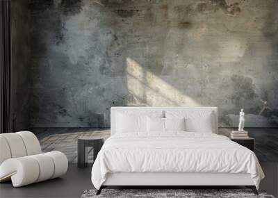 Vintage concrete wall finish loft design Wall mural