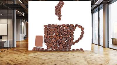 Cup of coffe Wall mural