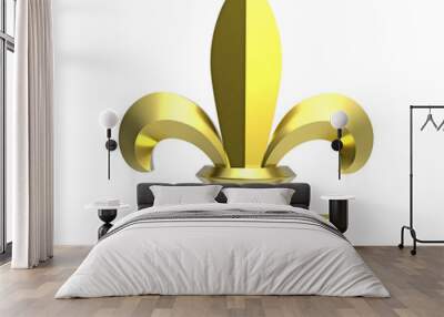 fleur de lis Wall mural